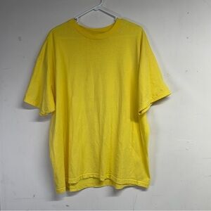 Vintage Borden Milk Elsie The Cow Shirt XL Yellow Udder Bunch STAINS SLEEVE